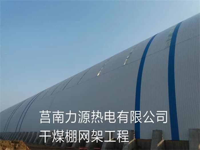 麻城力源热电有限公司干煤棚网架工程