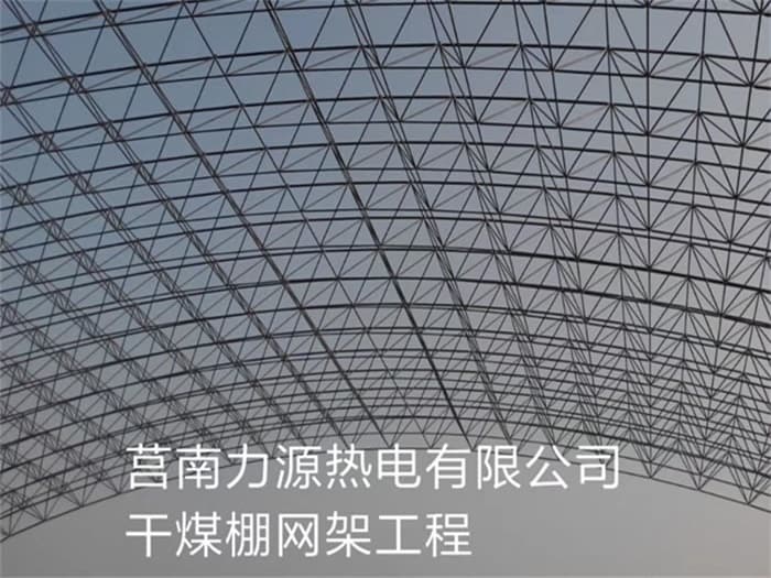 麻城力源热电有限公司干煤棚网架工程